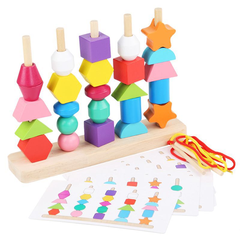 Fun and Engaging Building Blocks for Kids - Develop Color and Shape Recognition