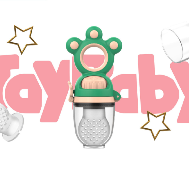 Safe Baby Fruit Feeder: BPA-Free & Easy to Clean - MAMTASTIC