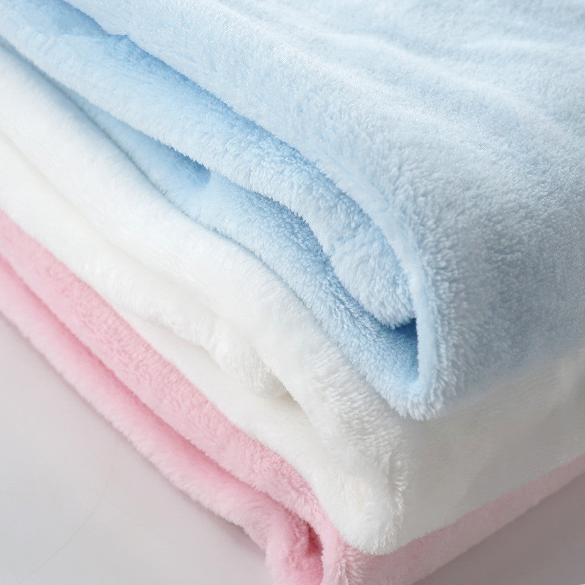 Hooded Baby Blanket - Soft Coral Fleece Hug Blanket for Newborn Comfort - MAMTASTIC