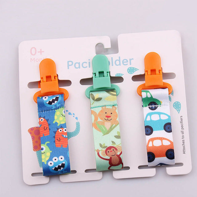Baby Pacifier Chain with Clip - Safe and Secure Pacifier Holder for Babies - MAMTASTIC