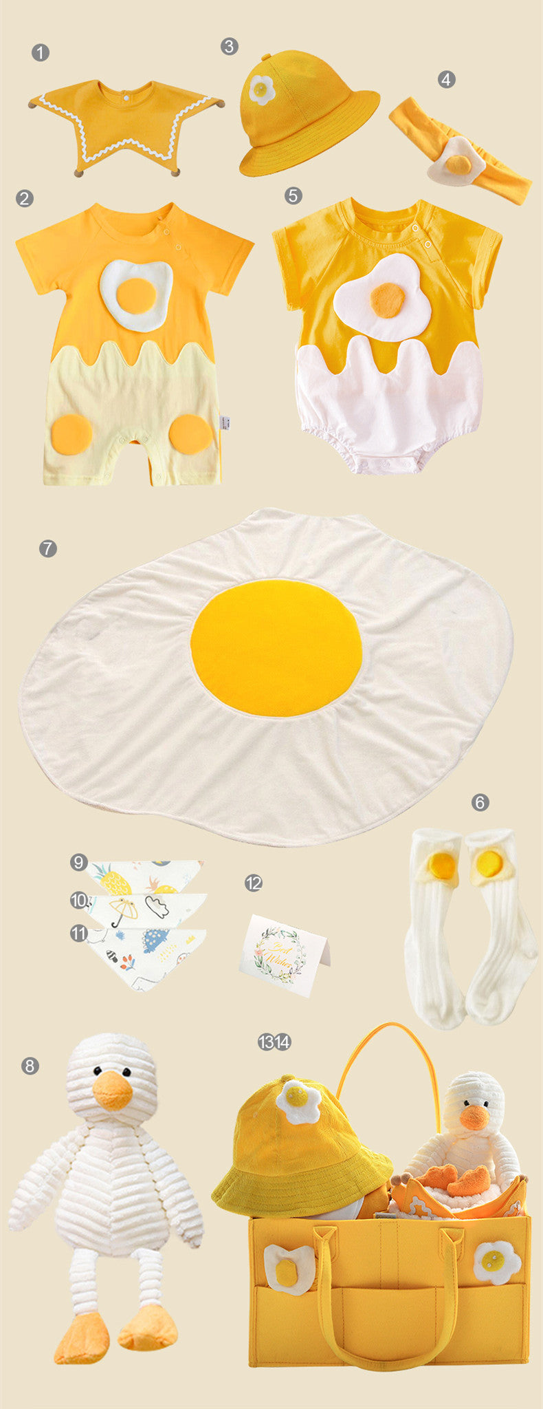 Newborn Baby Clothes Gift Set - Summer Baby Suit, Princess Full Moon Gift - MAMTASTIC