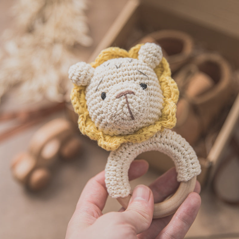 Wooden Baby Bath Toy Set - Sensory Toys for Baby Development - MAMTASTIC