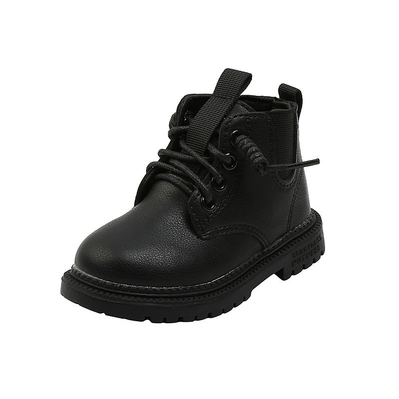 Waterproof Toddler Ankle Boots - Black or White - MAMTASTIC