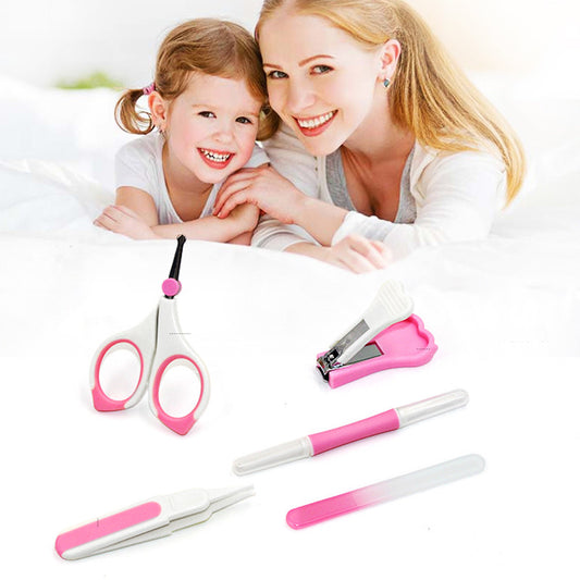 5-Piece Baby Nail Clipper Set with Case - MAMTASTIC