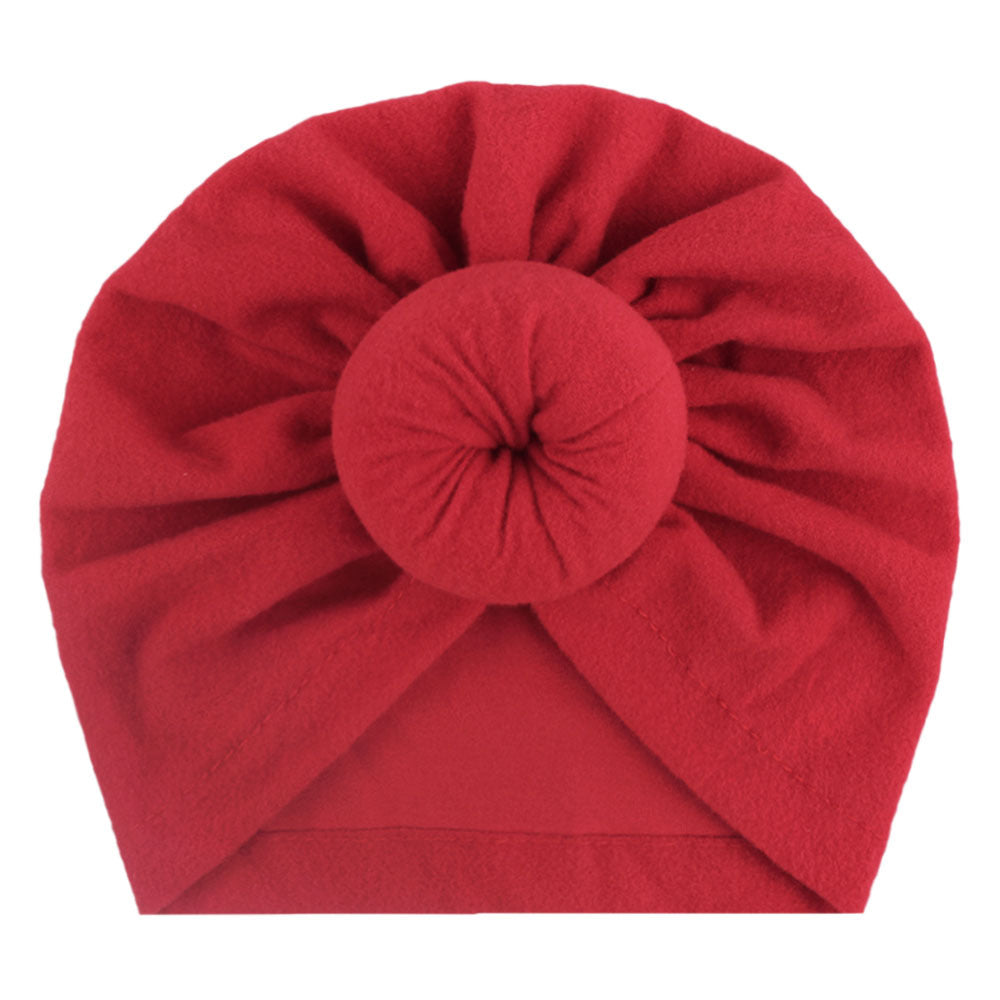 Baby Turban Hat: Soft Cotton & Knotted Design - MAMTASTIC