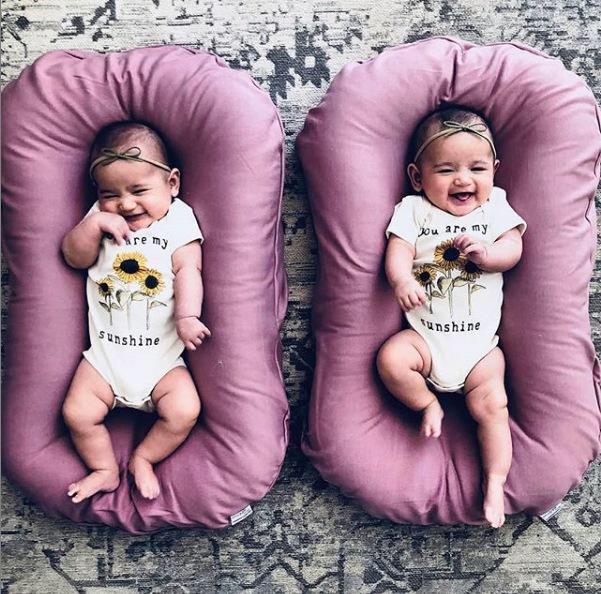 Portable Baby Nest for Travel - Soft and Breathable Cotton, Comfortable for Baby - MAMTASTIC
