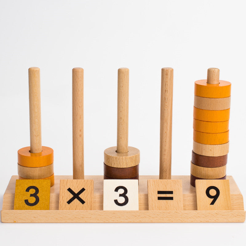 Interactive Math Toy with Base and Symbols for Children