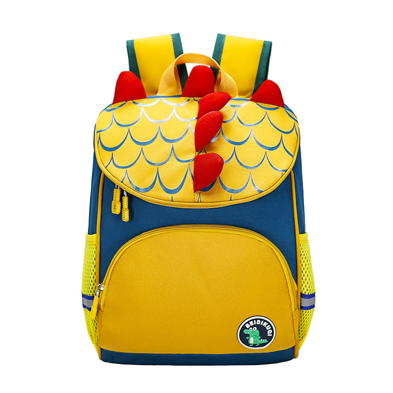 Cute Dinosaur Backpack for Toddlers - Breathable and Lightweight for School or Play - MAMTASTIC