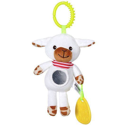 Plush Hanging Rattle For Baby - Lamb - CJYE121673305EV