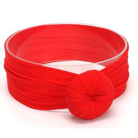 Baby Headband for Girls - Soft, Stretchy, Knotted Design, Variety of Colors - MAMTASTIC