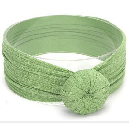 Baby Headband for Girls - Soft, Stretchy, Knotted Design, Variety of Colors - MAMTASTIC