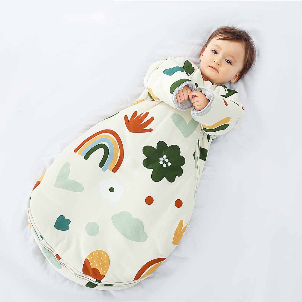 Baby Sleeping Bag with Sleeves - Soft, Breathable, and Safe for All Seasons - MAMTASTIC