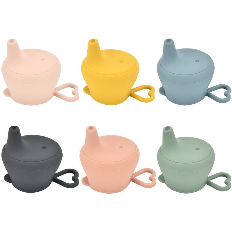 Silicone Baby Cup Lid - Splash-Proof and BPA-Free - MAMTASTIC