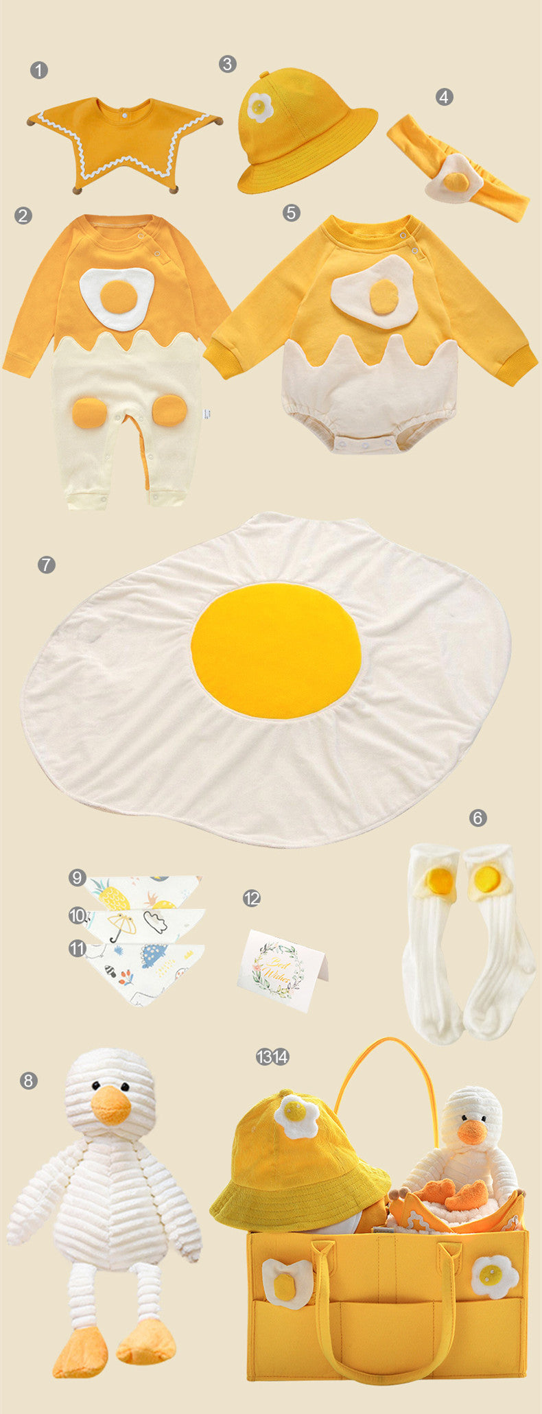 Newborn Baby Clothes Gift Set - Summer Baby Suit, Princess Full Moon Gift - MAMTASTIC