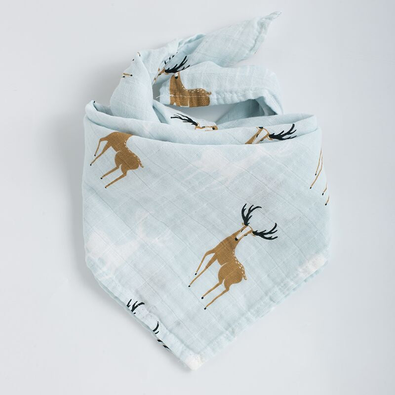 Soft Cotton Muslin Squares for Babies - Multi-Purpose Burp Cloths and Swaddle Blankets - MAMTASTIC