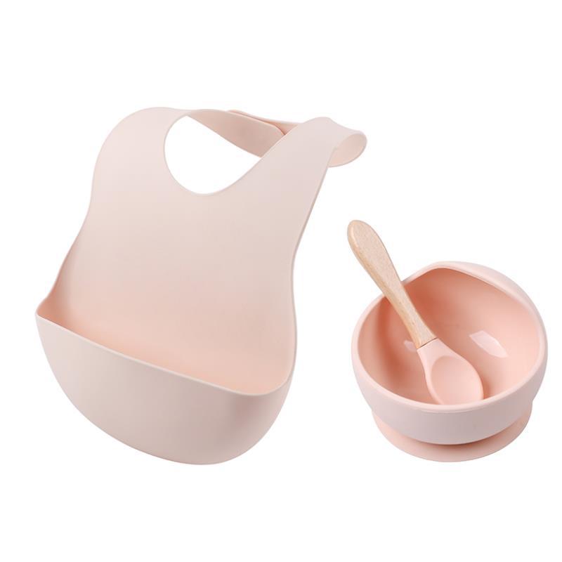 Waterproof Silicone Baby Bib with Food Catcher Pocket - MAMTASTIC