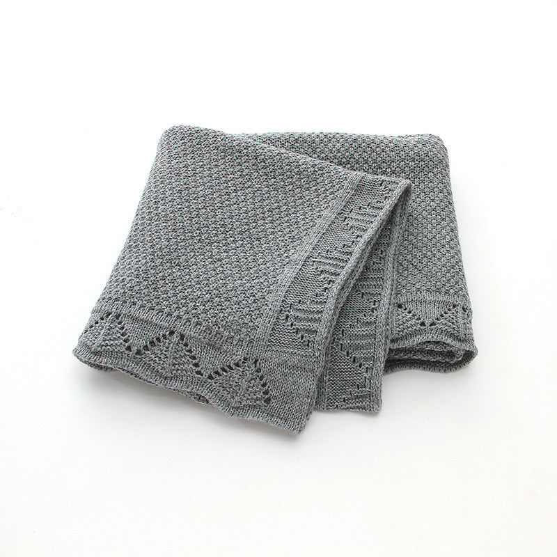 Soft and Cozy Knitted Baby Blanket - Lightweight and Breathable for All Seasons - MAMTASTIC
