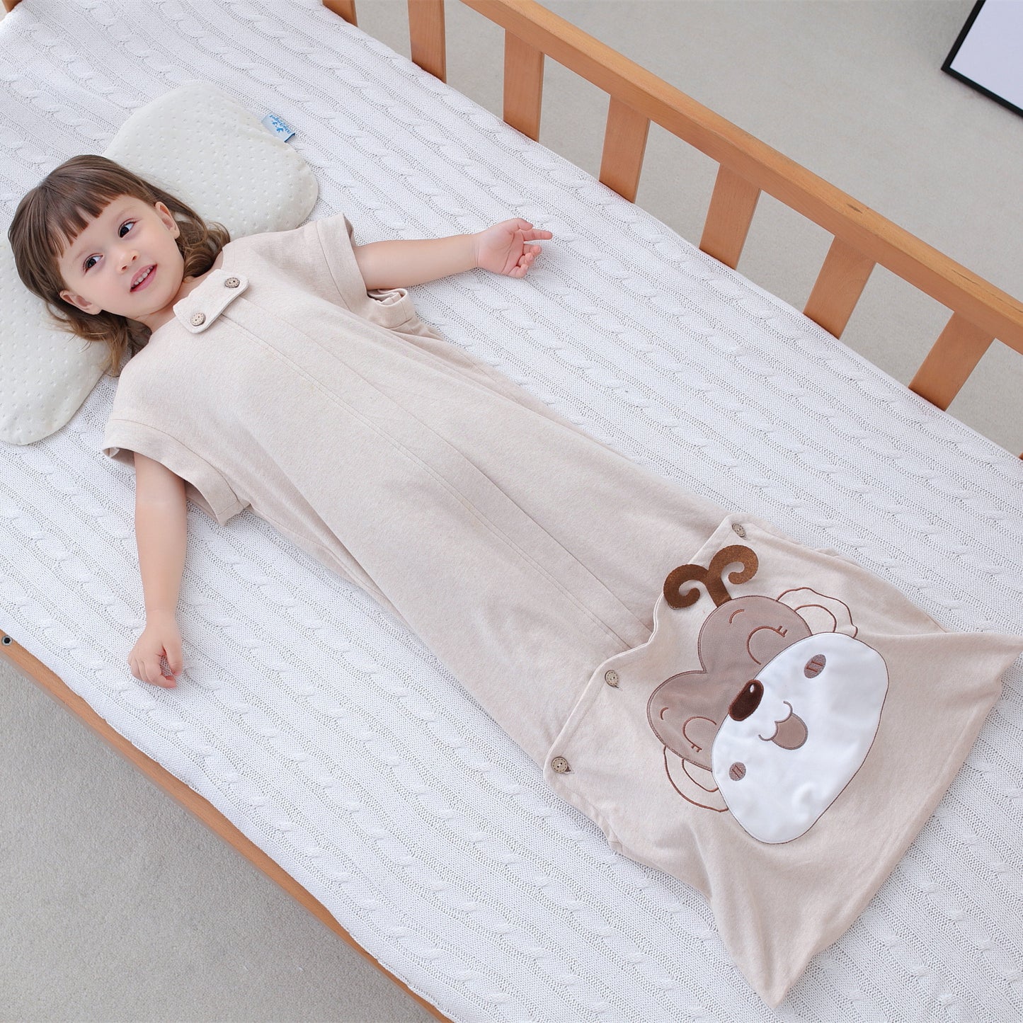 Cozy Cotton Baby Sleeping Bag for Winter - MAMTASTIC
