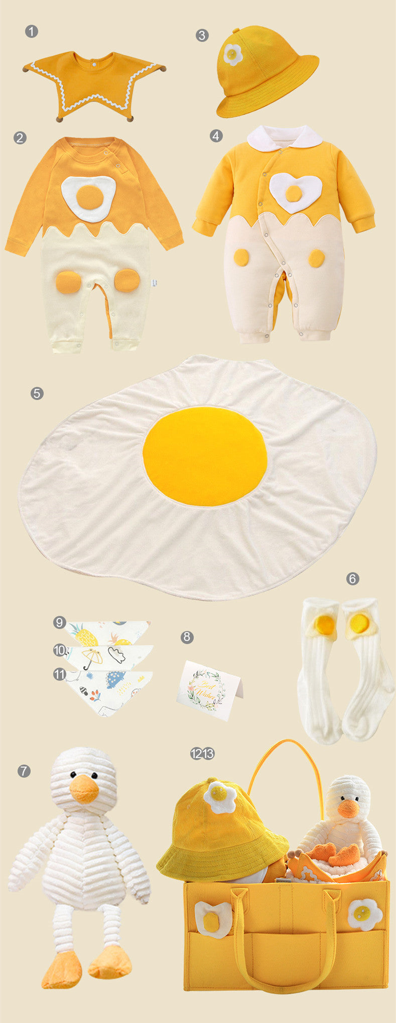 Newborn Baby Clothes Gift Set - Summer Baby Suit, Princess Full Moon Gift - MAMTASTIC