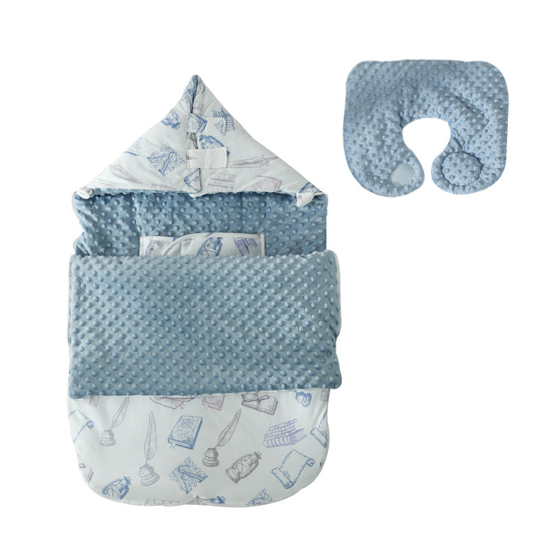 Baby Sleeping Bag with Hood - Soft, Breathable, and Safe for All Seasons - MAMTASTIC