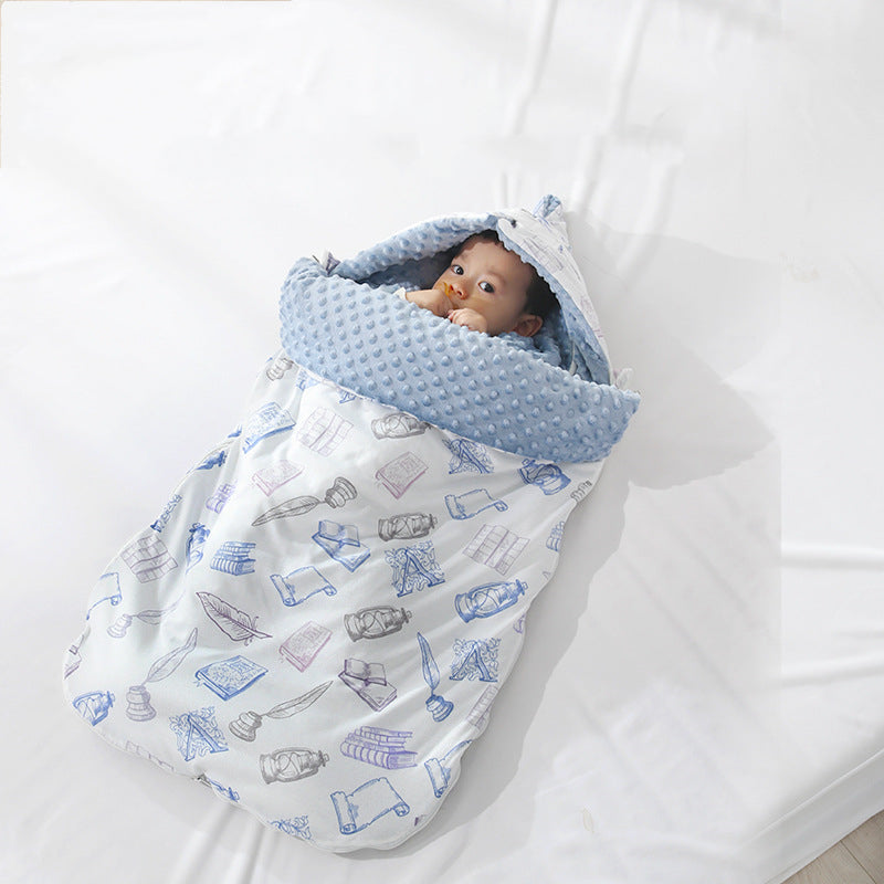 Baby Sleeping Bag with Hood - Soft, Breathable, and Safe for All Seasons - MAMTASTIC