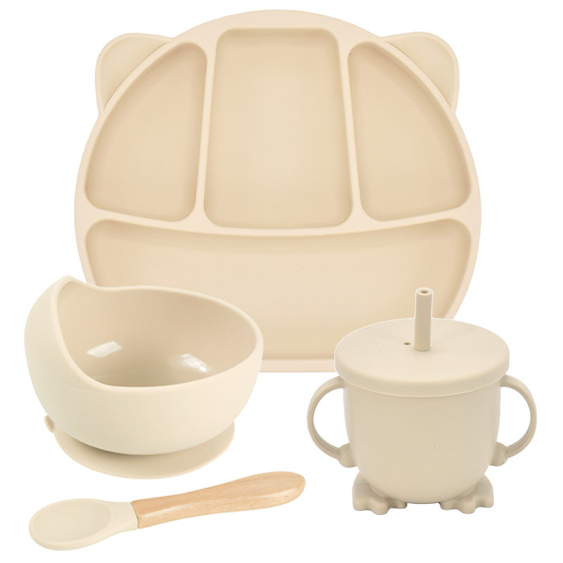 Silicone Baby Feeding Set with Suction Plate and Cup - MAMTASTIC