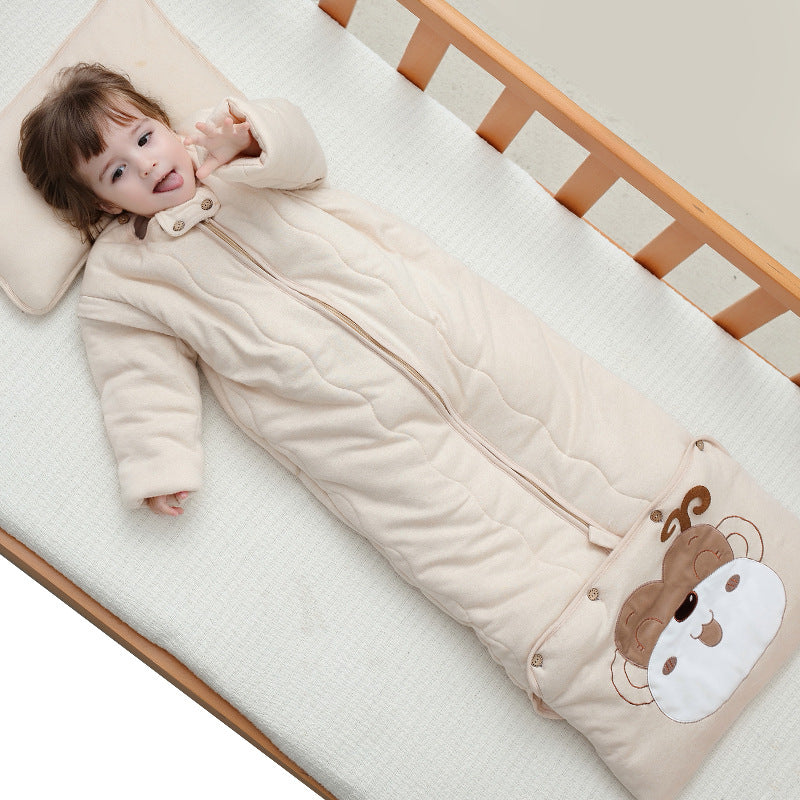 Cozy Cotton Baby Sleeping Bag for Winter - MAMTASTIC