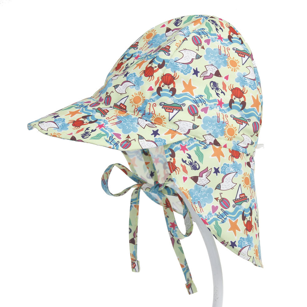 Wide Brim Baby Sun Hat: UV Protection & Stylish Designs - MAMTASTIC