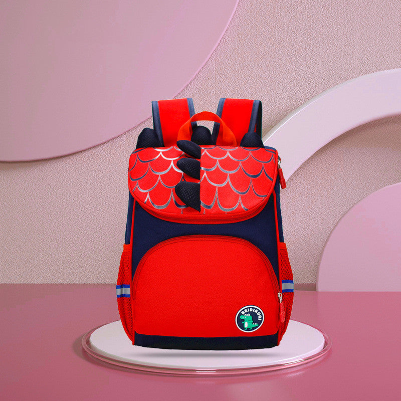 Cute Dinosaur Backpack for Toddlers - Breathable and Lightweight for School or Play - MAMTASTIC