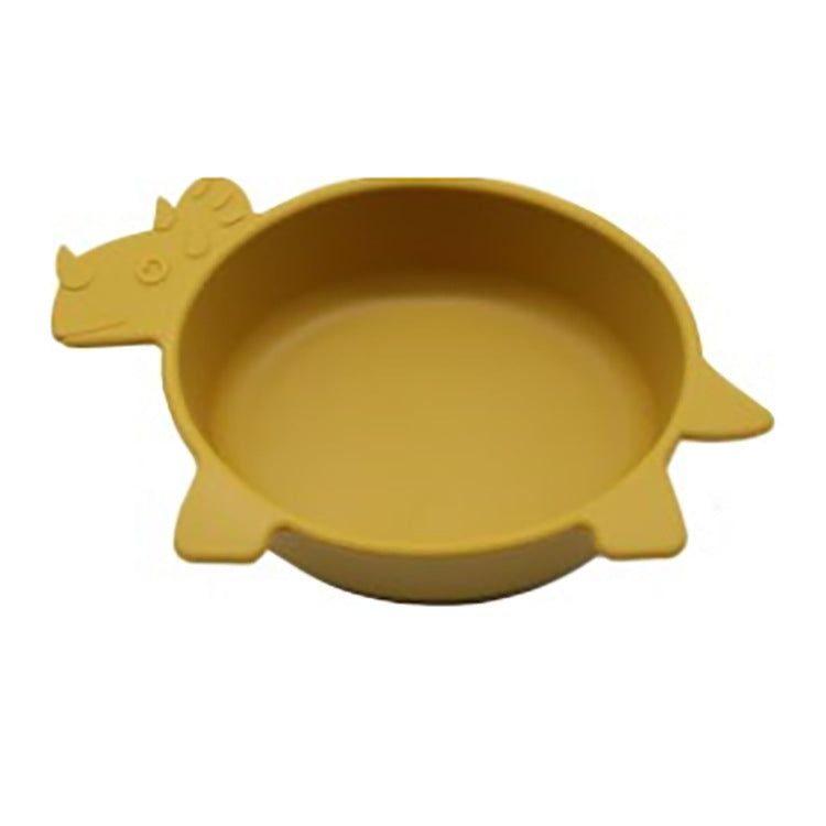 Silicone Suction Bowl for Babies - Non-Slip, Easy Clean, Dinosaur Design - MAMTASTIC