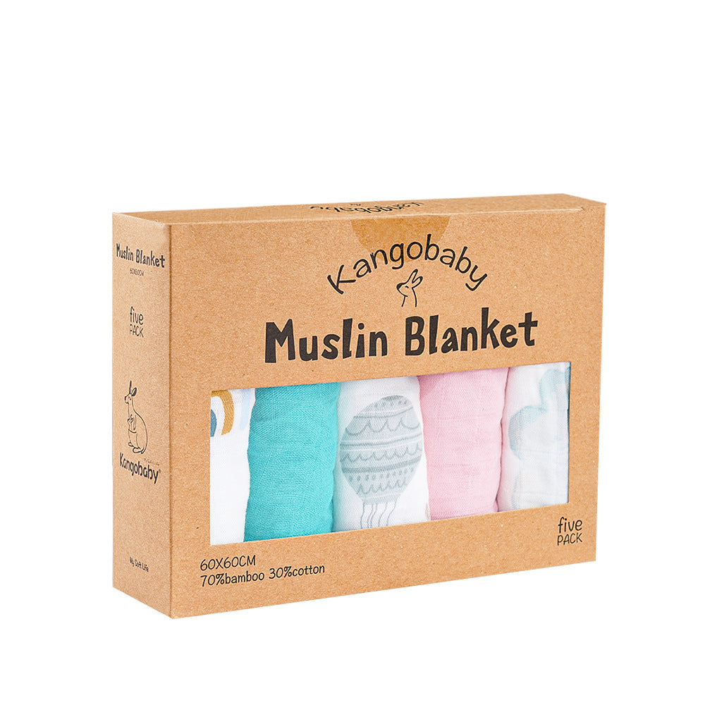 Baby Bibs - Muslin, Waterproof, Cute Designs, Adjustable Closure - MAMTASTIC