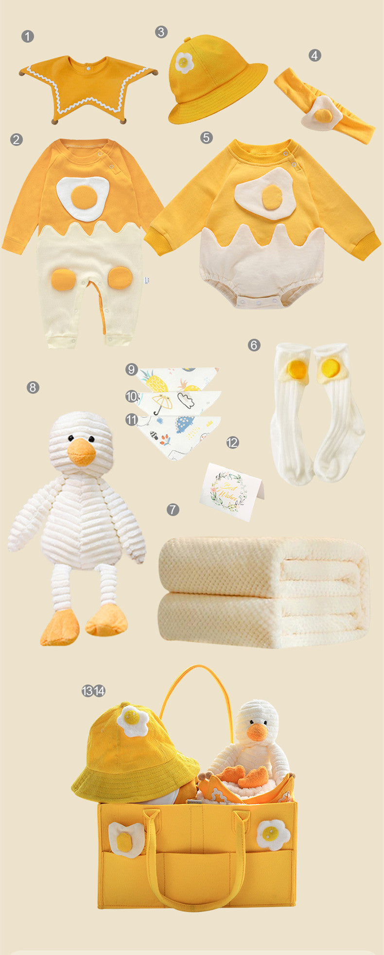 Newborn Baby Clothes Gift Set - Summer Baby Suit, Princess Full Moon Gift - MAMTASTIC