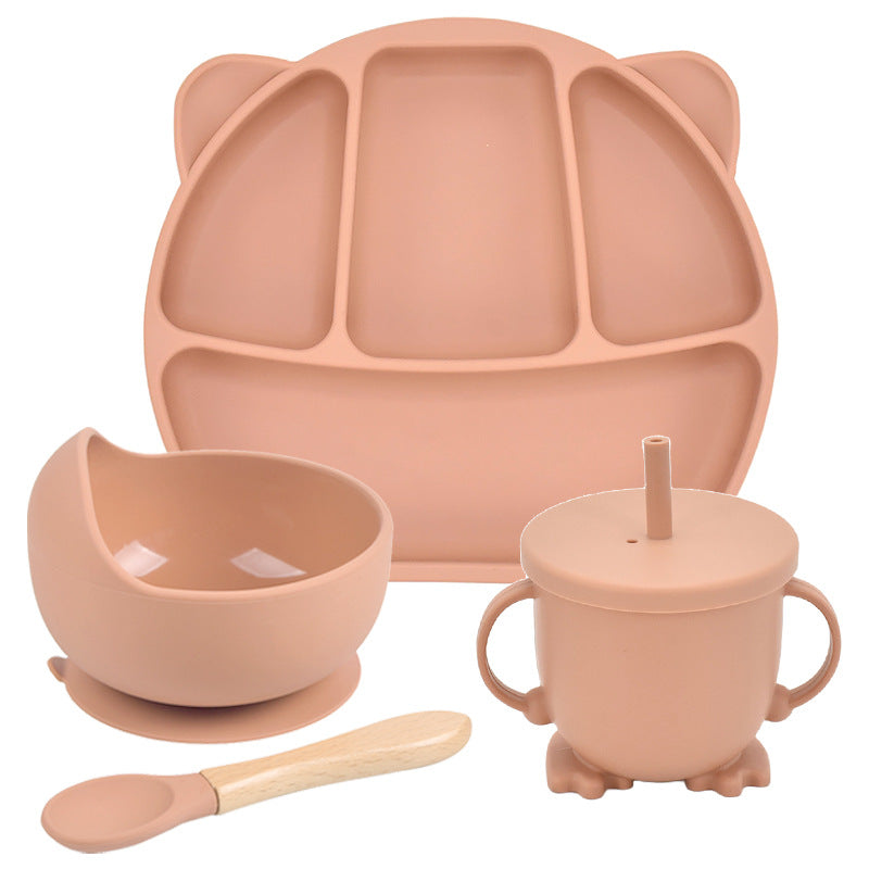 Silicone Baby Feeding Set with Suction Plate and Cup - MAMTASTIC