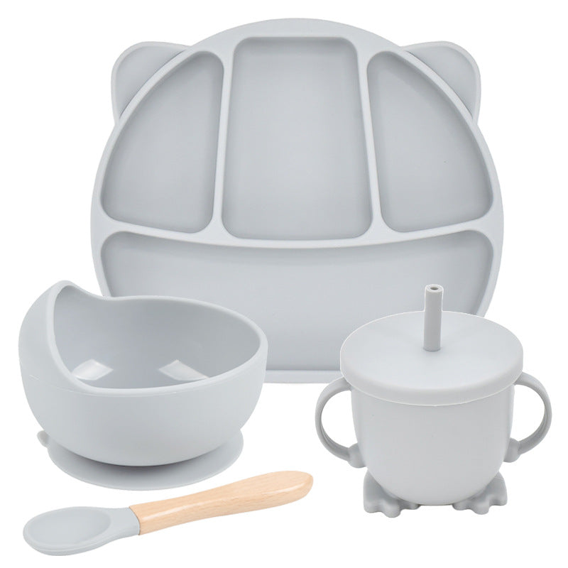 Silicone Baby Feeding Set with Suction Plate and Cup - MAMTASTIC