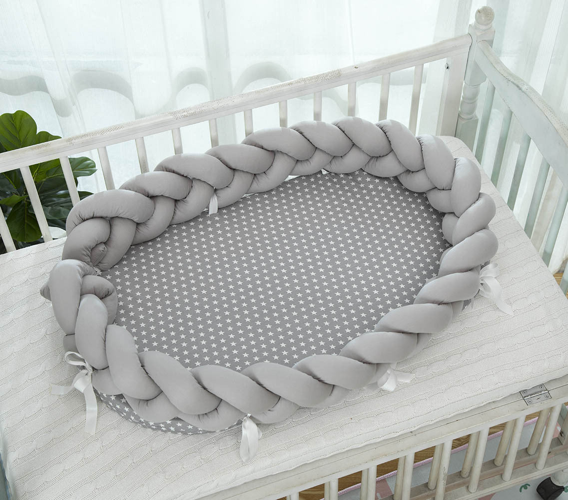 Foldable Cotton Baby Crib for Travel - MAMTASTIC