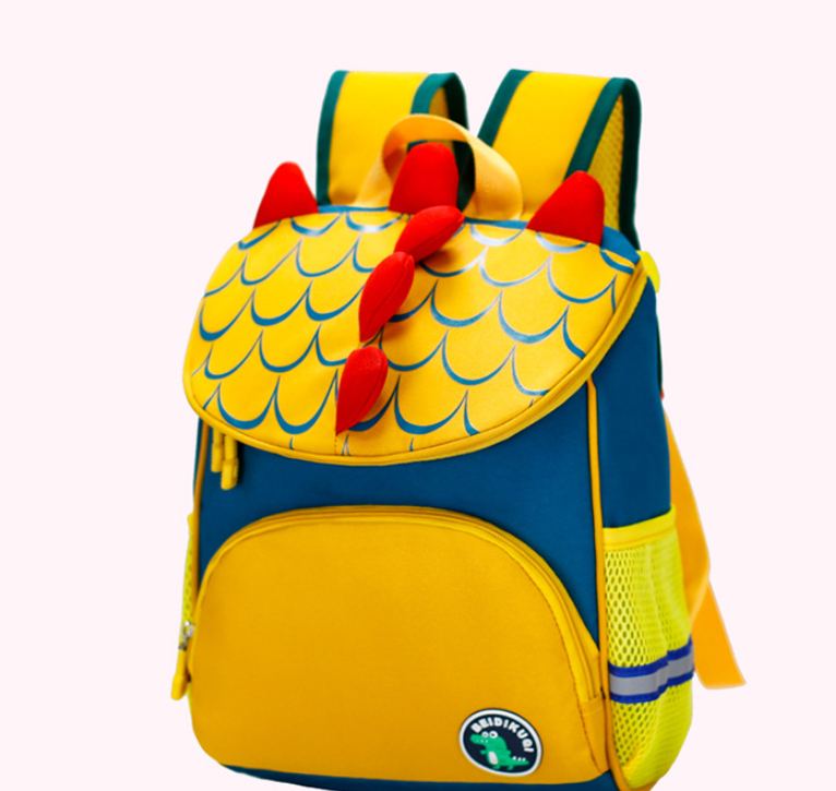Cute Dinosaur Backpack for Toddlers - Breathable and Lightweight for School or Play - MAMTASTIC