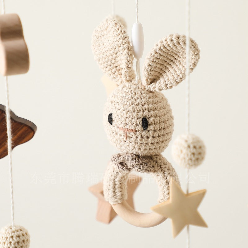 Sensory Baby Crib Mobile for Newborn Development