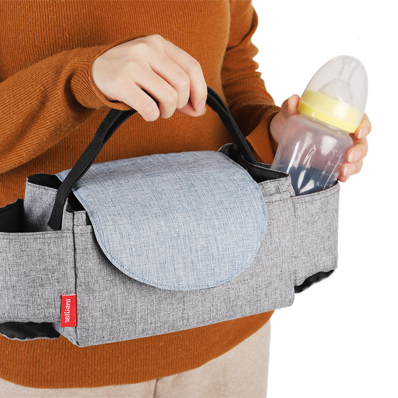 Stroller Organizer Bag with Cup Holders and Multiple Pockets - MAMTASTIC