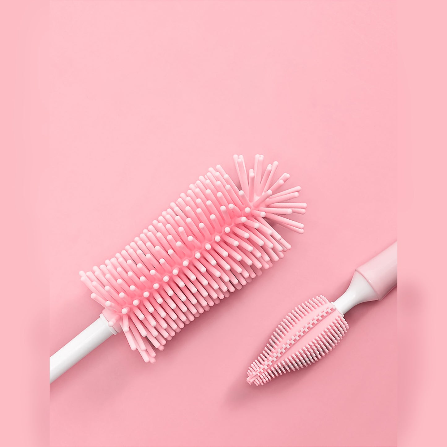 Silicone Baby Bottle Brush Set - Gentle and Effective Cleaning - MAMTASTIC