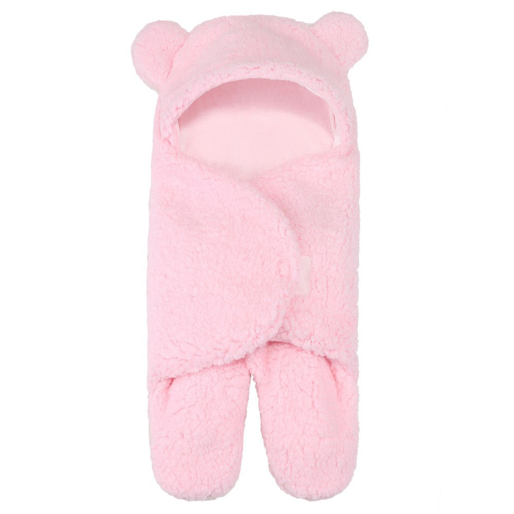 Lamb Plush Sleeping Bag for Newborns: Soft, Cozy, and Warm - MAMTASTIC