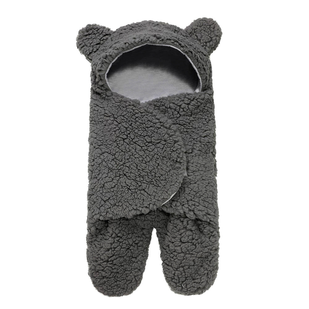 Lamb Plush Sleeping Bag for Newborns: Soft, Cozy, and Warm - MAMTASTIC