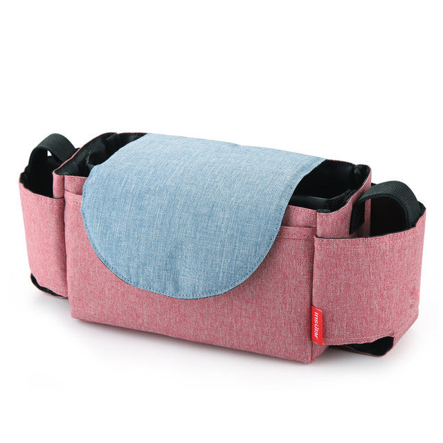 Stroller Organizer Bag with Cup Holders and Multiple Pockets - MAMTASTIC