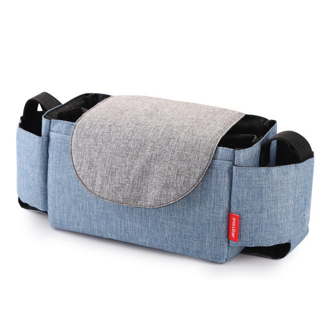 Stroller Organizer Bag with Cup Holders and Multiple Pockets - MAMTASTIC