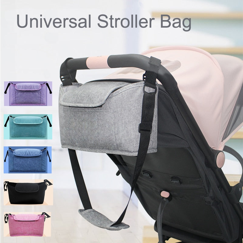 Universal Stroller Organizer with Multiple Compartments - MAMTASTIC