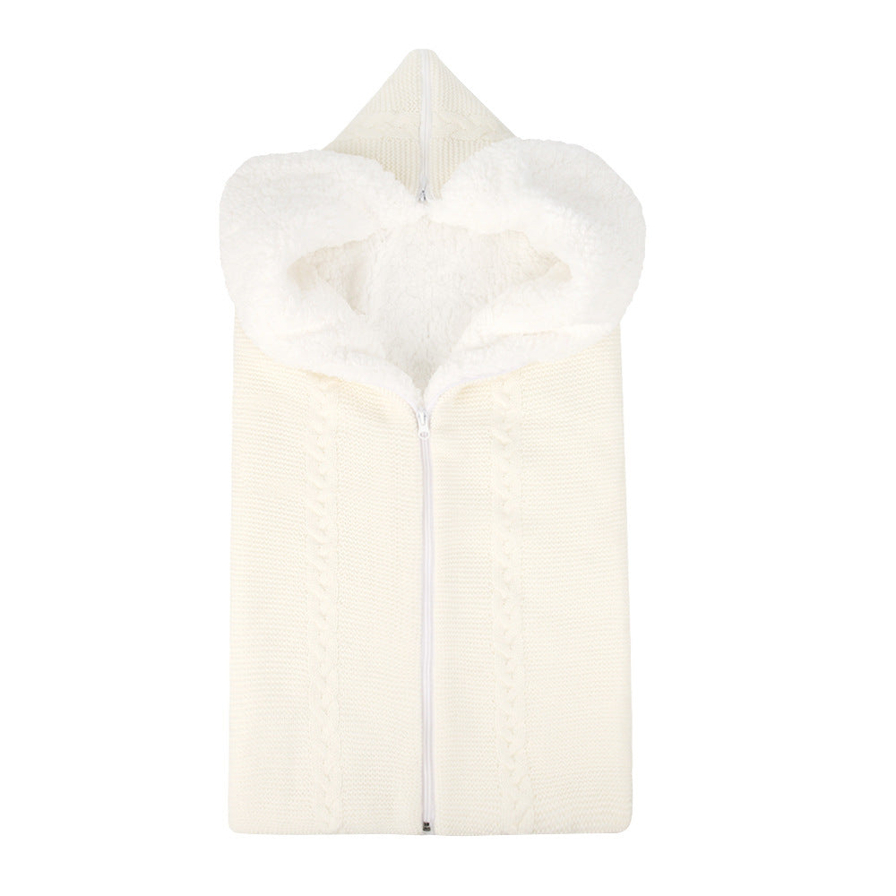 Cozy Baby Sleeping Bag with Zipper and Hood for Warmth and Comfort - MAMTASTIC