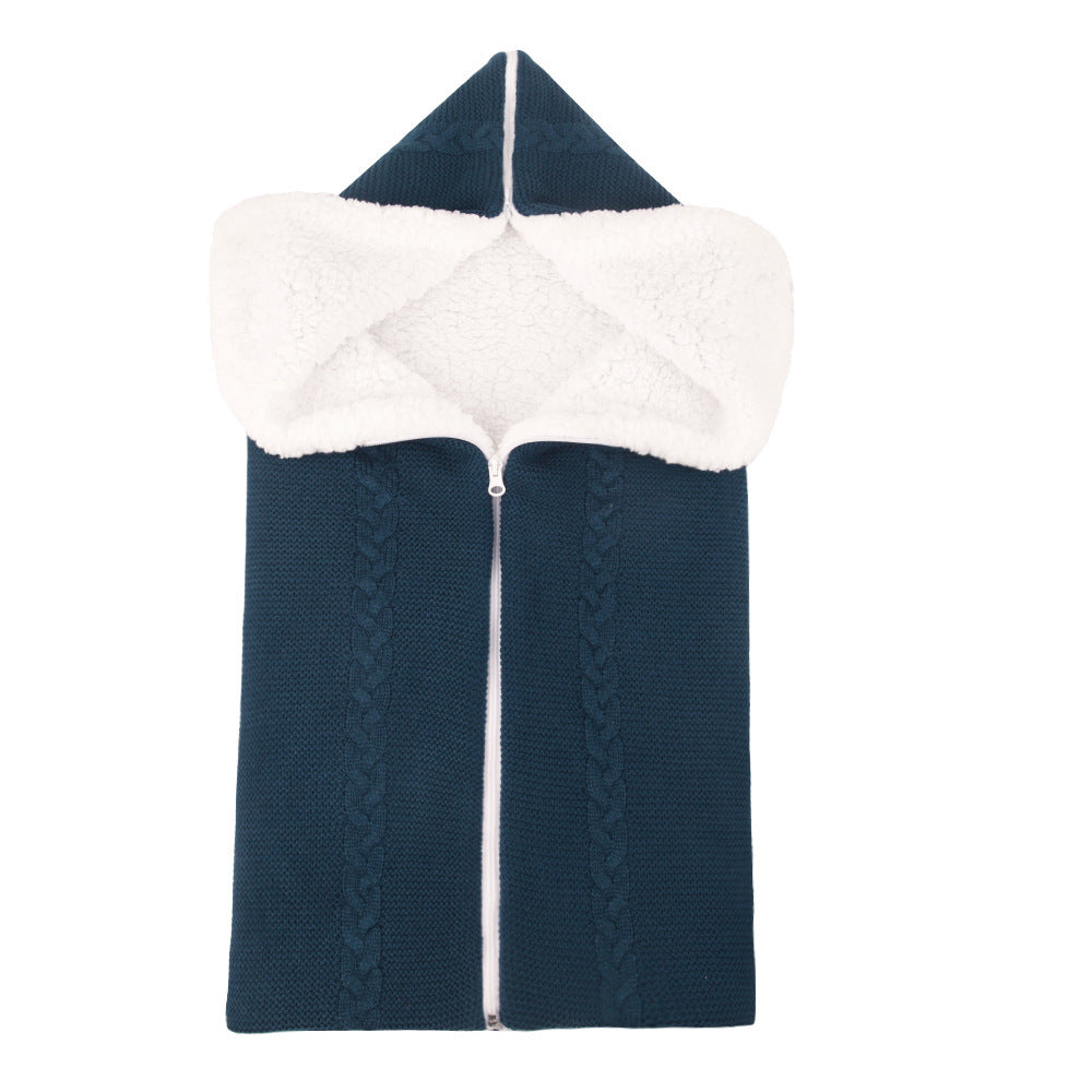 Cozy Baby Sleeping Bag with Zipper and Hood for Warmth and Comfort - MAMTASTIC