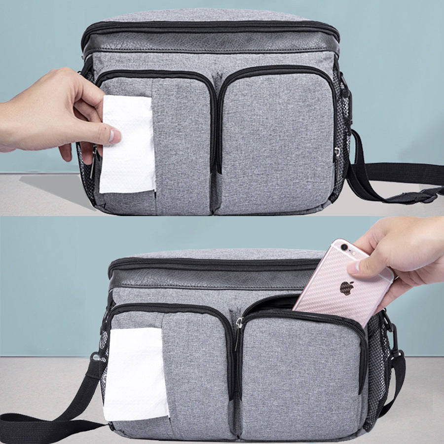 Multi-Functional Diaper Bag with Multiple Compartments and Pockets - MAMTASTIC