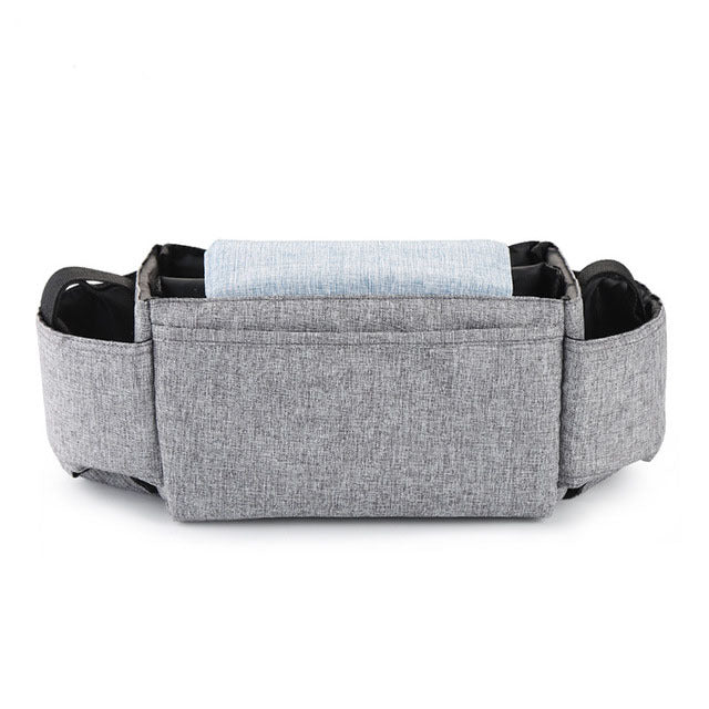 Stroller Organizer Bag with Cup Holders and Multiple Pockets - MAMTASTIC