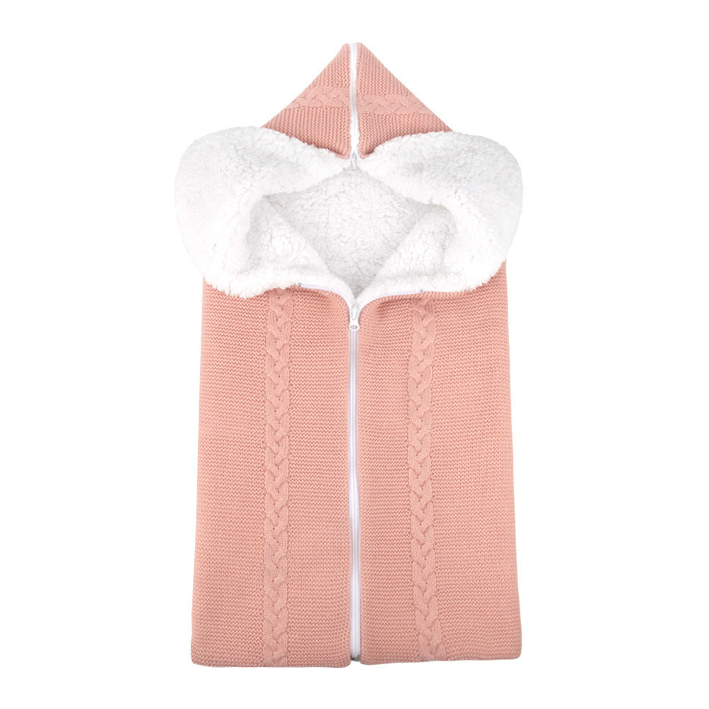 Cozy Baby Sleeping Bag with Zipper and Hood for Warmth and Comfort - MAMTASTIC