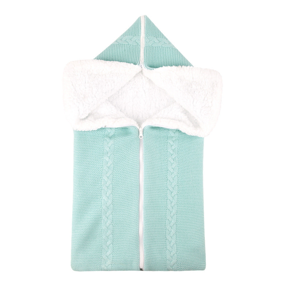 Cozy Baby Sleeping Bag with Zipper and Hood for Warmth and Comfort - MAMTASTIC